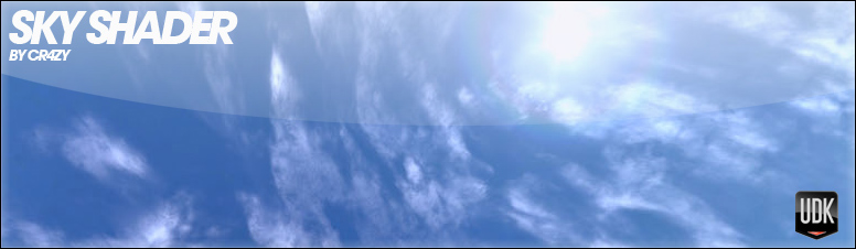 Creating an animated sky material in Unreal